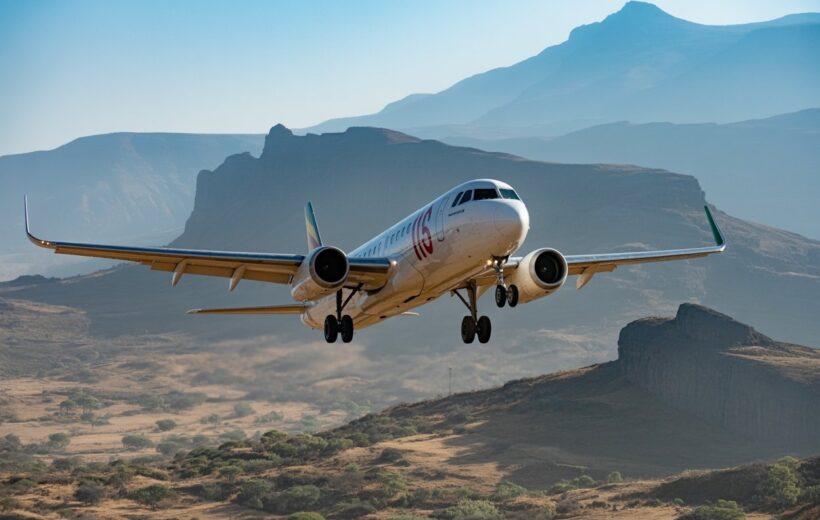 airlines aircraft departing