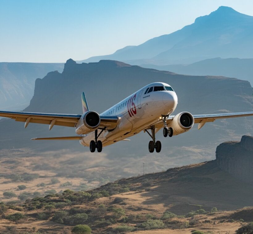 airlines aircraft departing