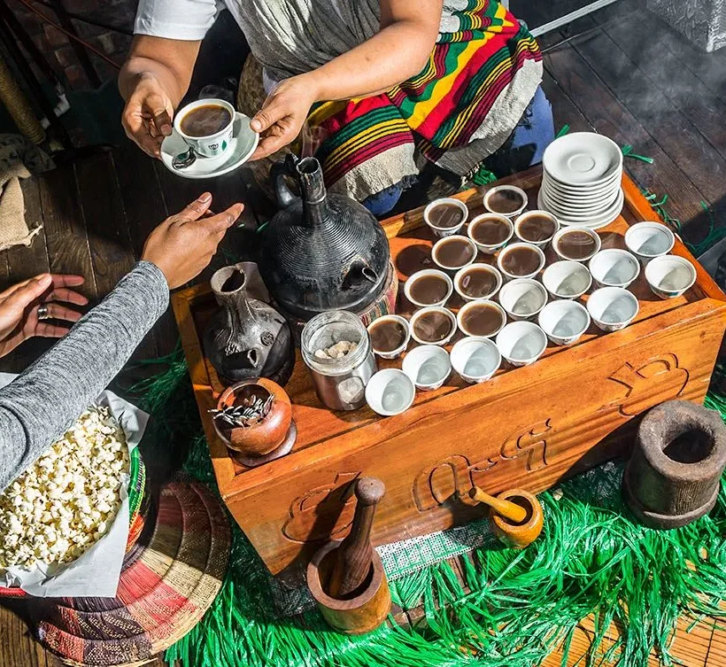 Ethiopian Coffee Ceremony